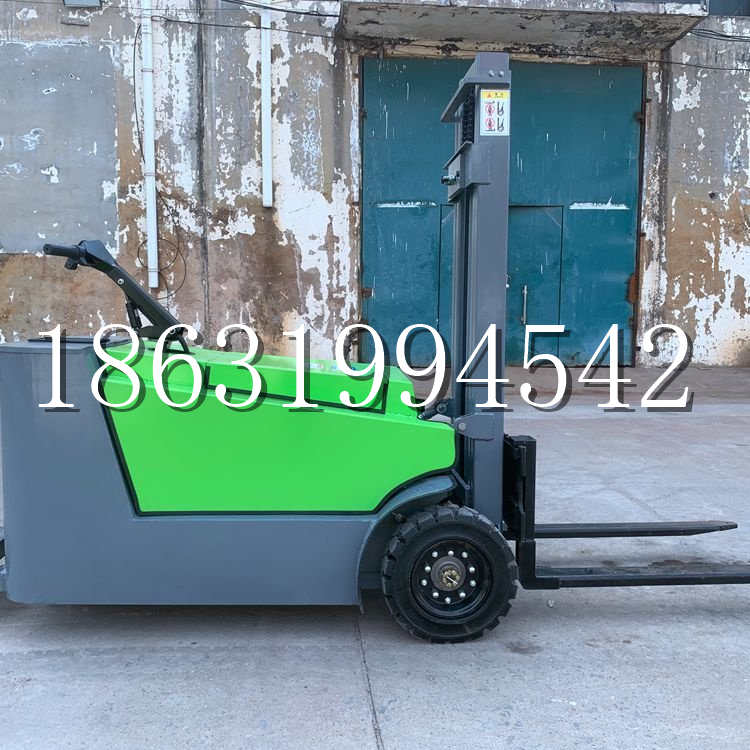 海晏县小型电动叉车1吨2吨步行站驾式电瓶堆高充电装卸车液压升降车铲车